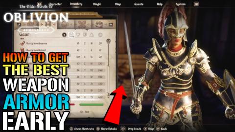 Oblivion Remastered: How To Get The BEST Weapon & Armor E...