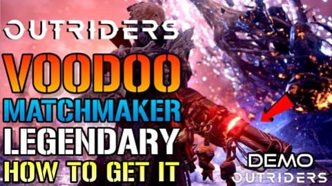 Outriders: VOODOO MATCHMAKER Legendary Is Awesome! | How ...