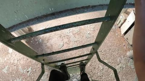 ENTERING ABANDONED FACTORY VIA THE ROOF!