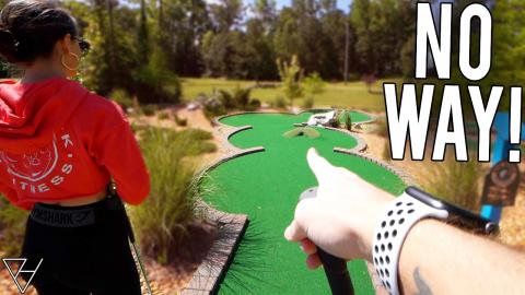 Crazy Mini Golf Hole In One Risk Putts! - Part 3