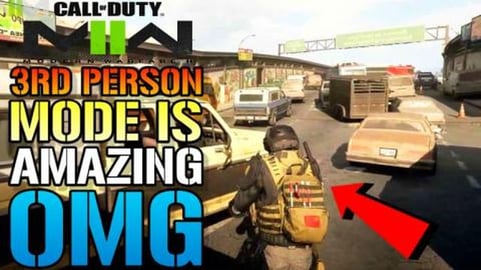 Call Of Duty: Modern Warfare 2 New 3rd Person Mode Is AMA...