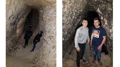 EXPLORING OLD FORGOTTEN CHALK MINES - Interesting!