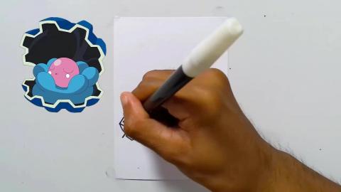 Drawing Pokemon Clamperl shorts