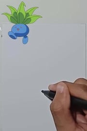 Drawing Pokemon ODDISH