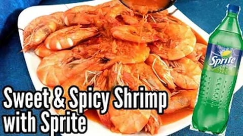TBPH102 _ SWEET & SPICY SHRIMP WITH SPRITE