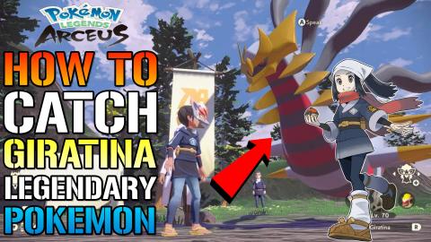 Pokemon Legends Arceus: How To Catch GIRATINA! Legendary ...