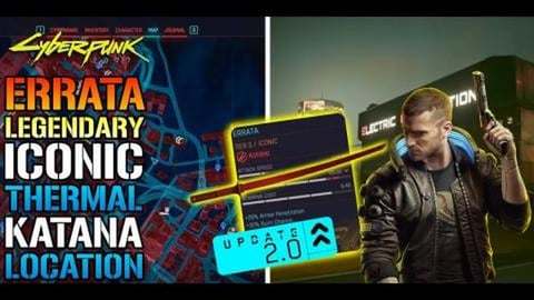 Cyberpunk 2077_ How To Get The _Errata_ Thermal Katana! N...