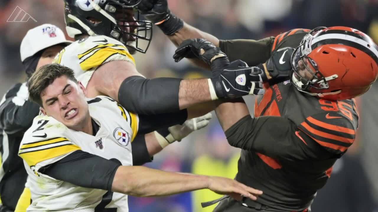 NFL Is Poised To Discipline Myles Garrett For Hitting Steelers QB With His  Own Helmet