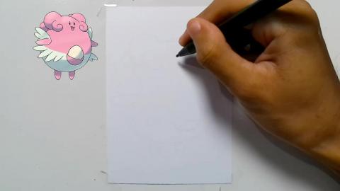 Drawing Pokemon Blissey