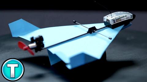 Smartphone Controlled Paper Airplane