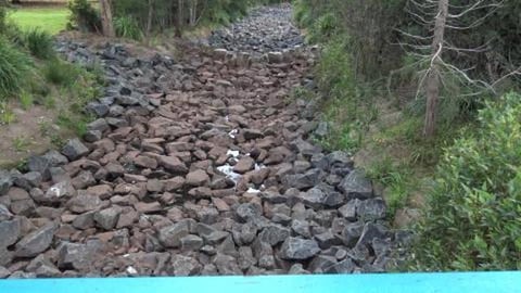 The fences have come down at Ballin St Park