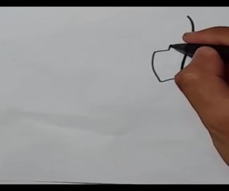 draw graffiti letter D #shorts