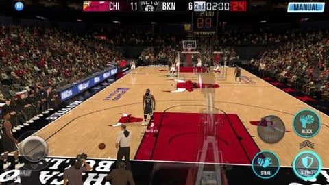 NBA2K Mobile: 11/10 gameplay (Lebron unstoppable!)