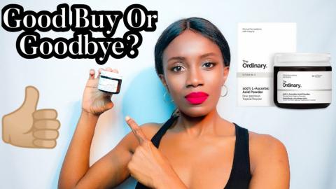 The Ordinary 100% L-Ascorbic Acid (Vitamin C) Review & Wh...
