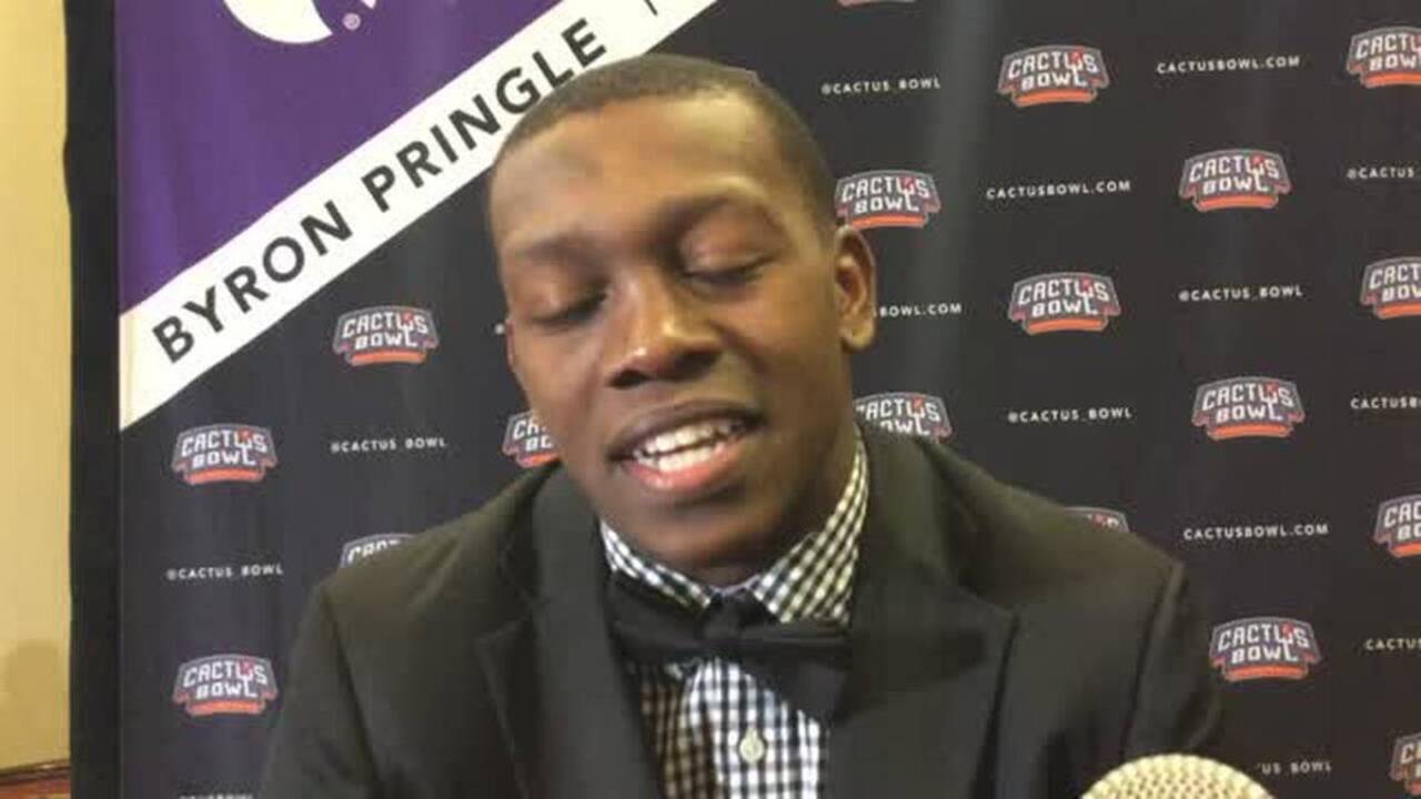 Kansas State coach Bill Snyder glad he took a chance on receiver Byron  Pringle