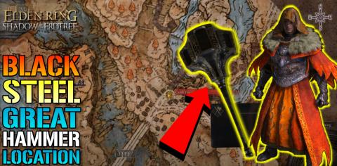 Elden Ring: "Black Steel Greathammer" Shadow Of The Erd T...