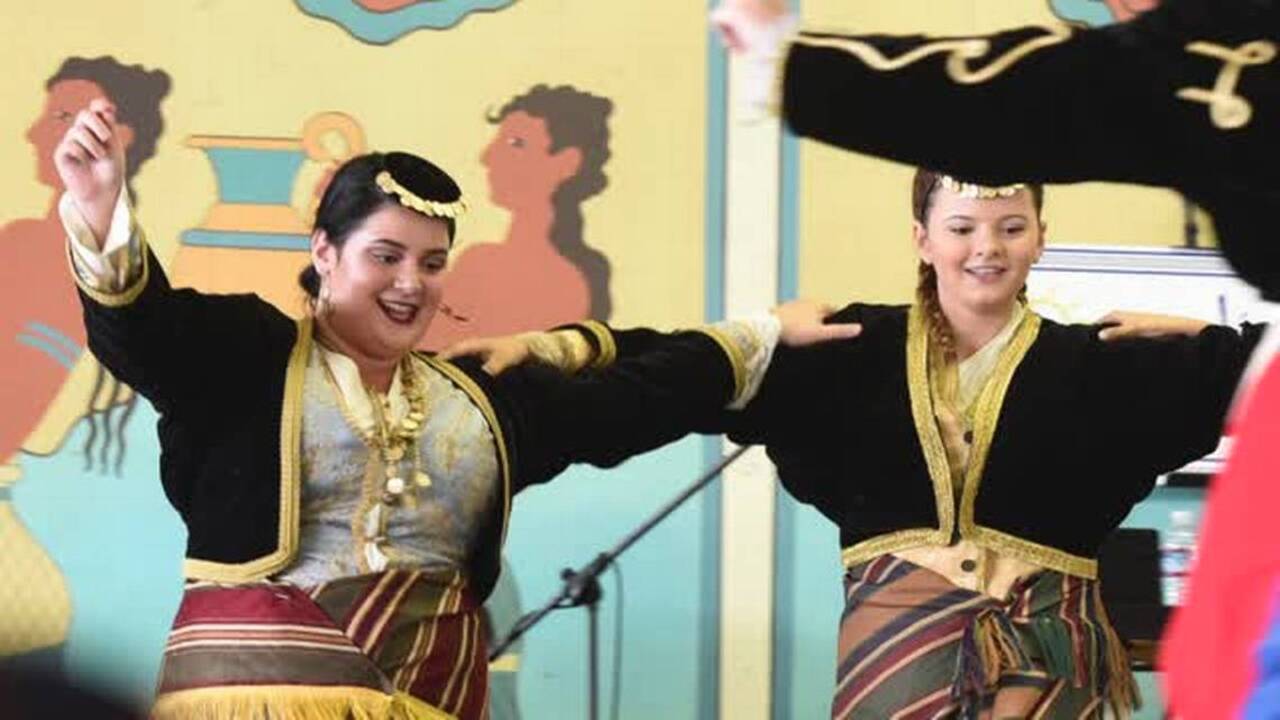 Watchers performers dance at the Greek Festival in Modesto Modesto Bee