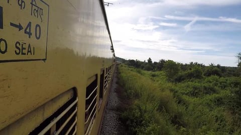 Train Entering A Long Tunnel | Karnaraka