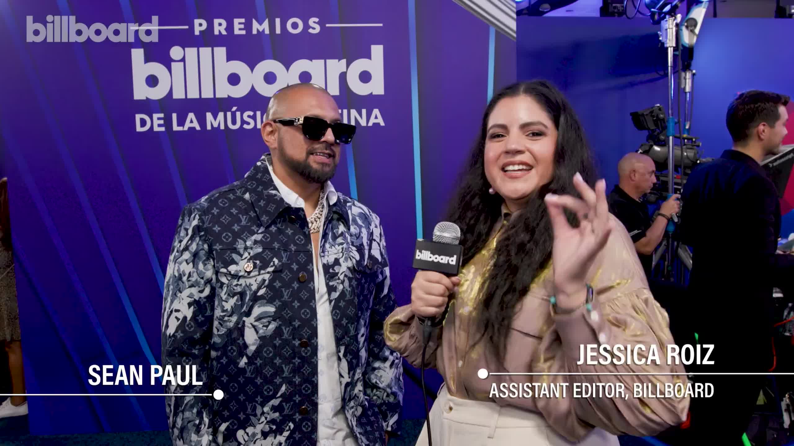 Sean Paul On Working With Karol G, Feid, His Nominations & More | Billboard  Latin Music Awards 2023