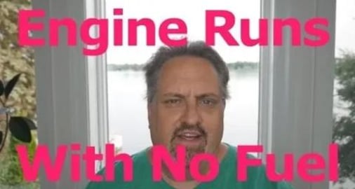 Stirling Engine Runs On No Gas