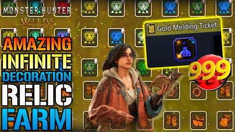 Monster Hunter Wilds: INFINITE Decoration & Relic FARM Gu...