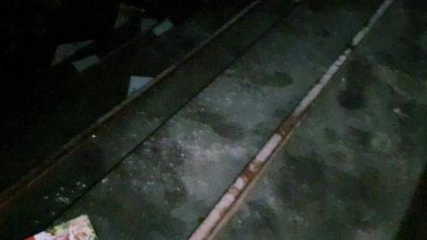 ABANDONED SQUASH COURT IN MANSION...