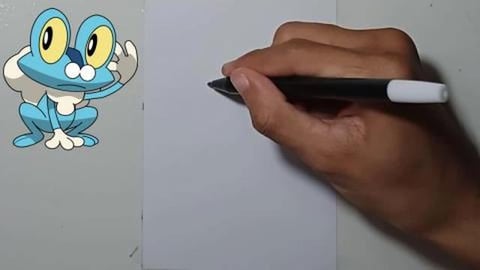 Drawing Pokemon FROAKIE
