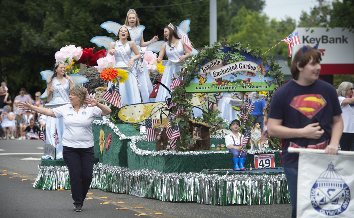 Enjoy the sights and sounds of the annual Fourth of July parade in