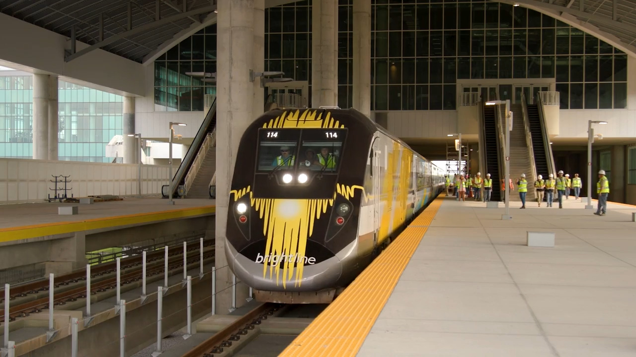 Brightline offers dedicated trains, shuttles to Dolphins games