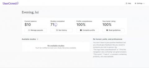 Be a Tester and Earn Easy Money!