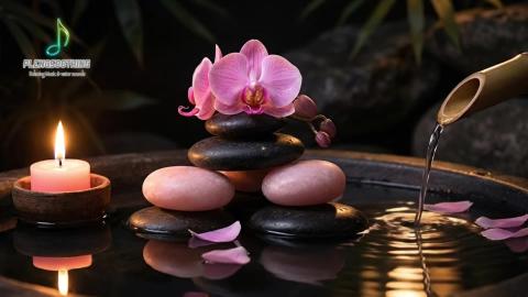 Soothing Water Sounds & Relaxing Music 