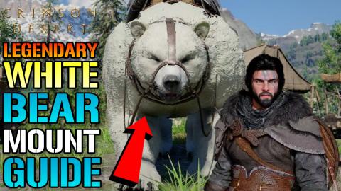 Crimson Desert: NEW LEGENDARY "White Bear" Mount! How To ...