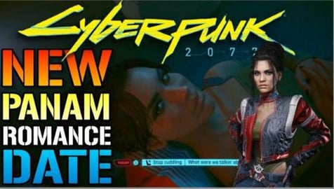 Cyberpunk 2077: PANAM NEW ROMANCE Scene After Update 2.1!...