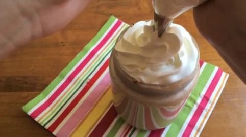 Easiest 3 ingredient M&M Milkshake