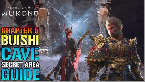 Black Myth Wukong: "Bishui Cave" Chapter 5 SECRET Area Gu...