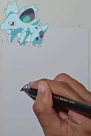 Drawing Pokemon NIDORINA Shorts