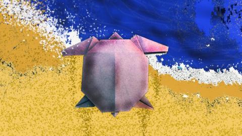 TURTLE | PAPER TURTLE | Origami tutorial 