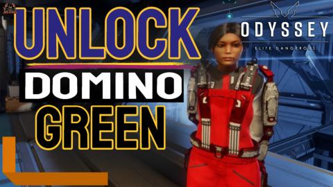Elite Dangerous Odyssey How to UNLOCK Domino Green Suite ...
