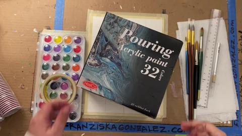 Un Boxing | Pre-Mixed Pouring Acrylic Paint | 32 Colors |...