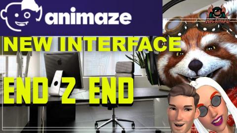 Animaze new interface Walkthrough End to End 2021