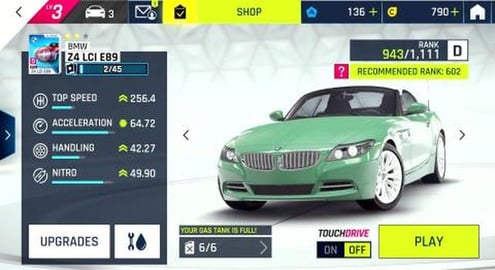 Asphalt 9: 14/10 Gearheads level 4