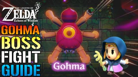 The Legend Of Zelda: Echoes Of Wisdom "GOHMA" Boss Fight ...