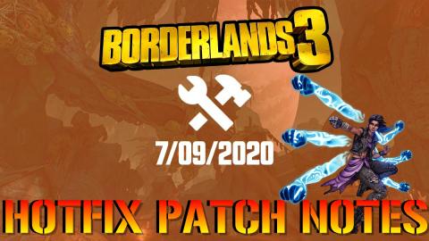 Borderlands 3: NEW Hotfix PATCH NOTES! (Quality Of Life F...