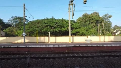 Rail Station During Early Morning Hours | Kerala