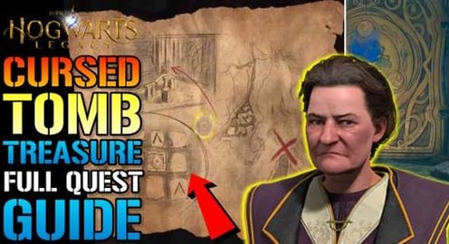 Hogwarts Legacy: Cursed Tomb Treasure! Full Quest GUIDE &...