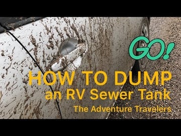 How to Empty an RV Sewage Tank