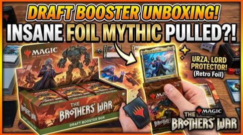 MTG Opening Brothers war Japanese seal draft booster pack...