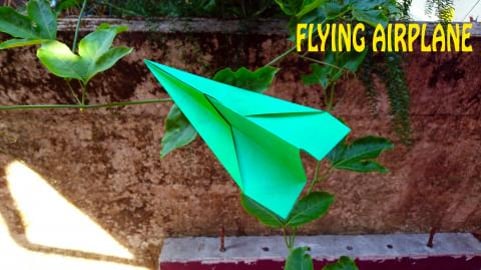 AIRPLANE that glides over the sky | Origami tutorial 