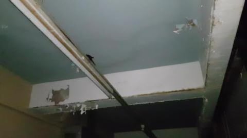 Dark abandoned factory...