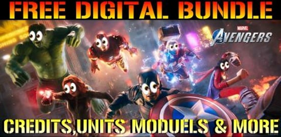 Marvels Avengers: FREE Digital "THANK YOU" Bundle! Will B...